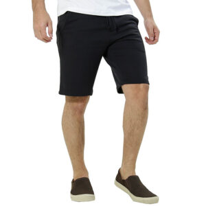 BERMUDA MOLETOM PRETO