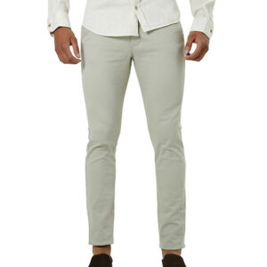 CALÇA ALFAIATARIA CASUAL SARJA COM ELASTANO AREIA